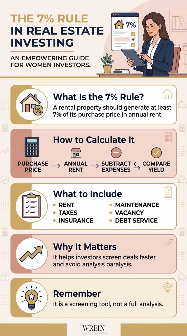 How to Use the 7% Rule in Real Estate Investing