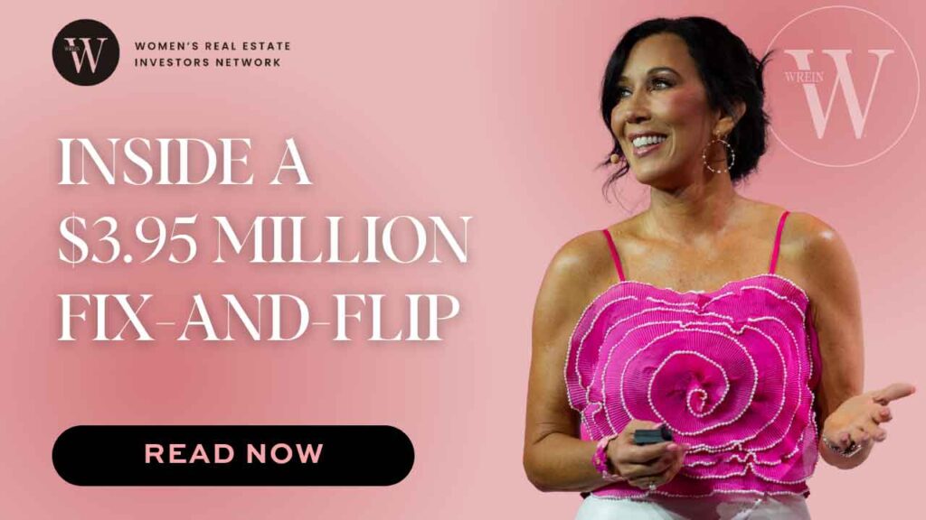 Tresa Todd walking through a $3.95 million luxury real estate flip during a TikTok Live